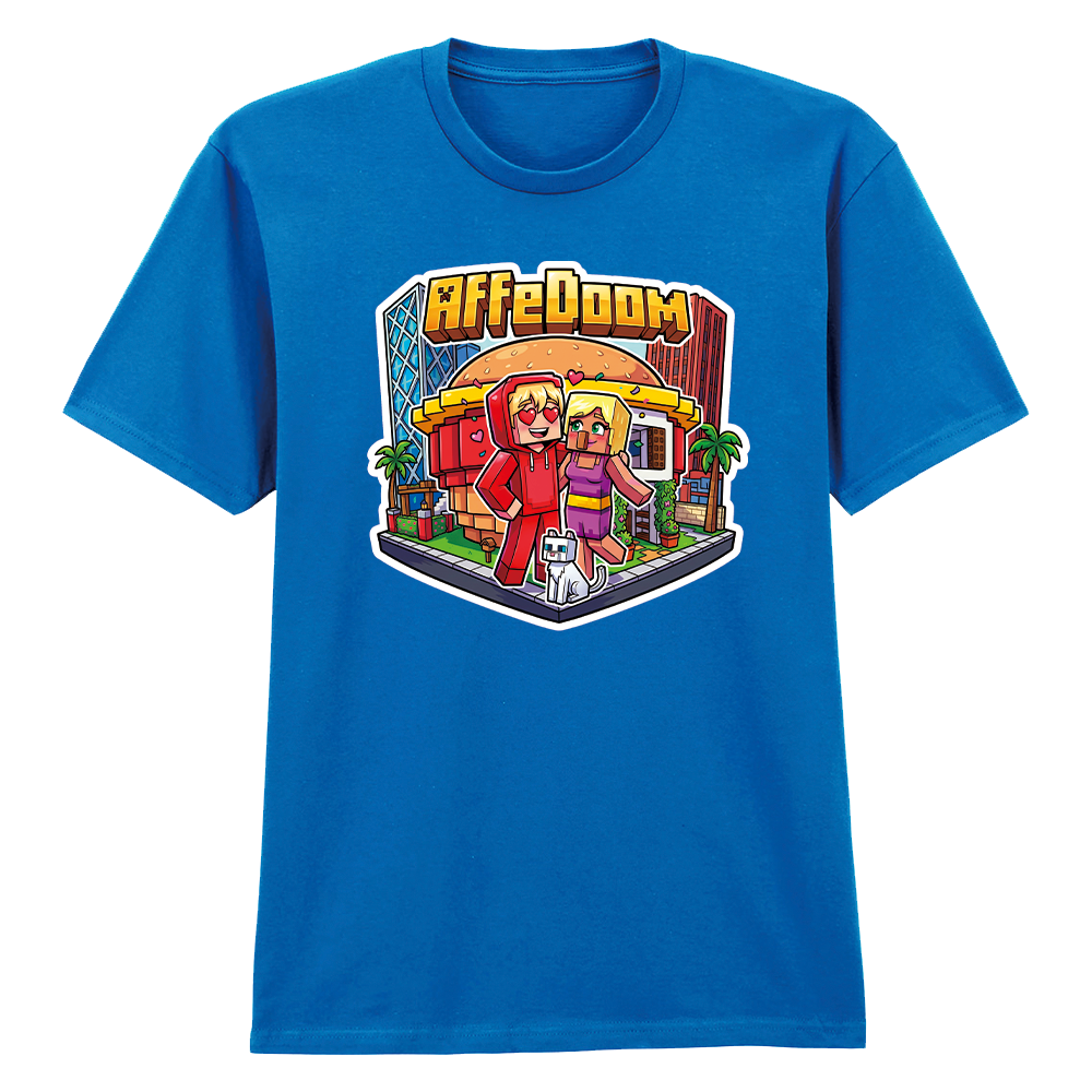 AffeDoom Burgar Huset Barn T-Shirt