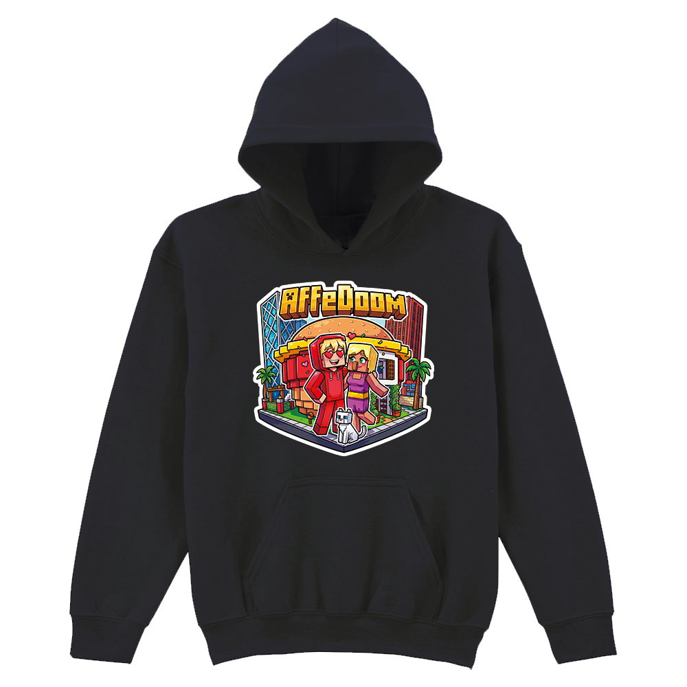 AffeDoom Burgar Huset Hoodie Vuxen