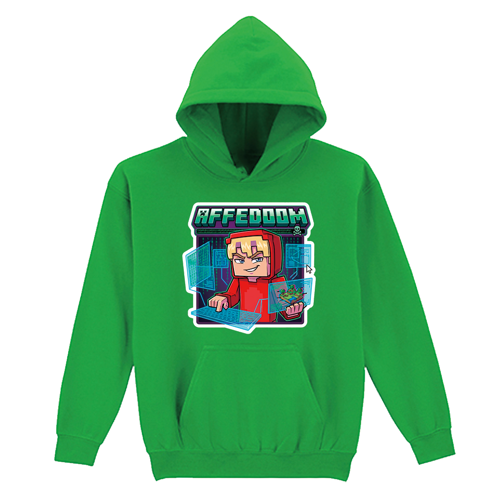 AffeDoom Hacker Vuxen Hoodie