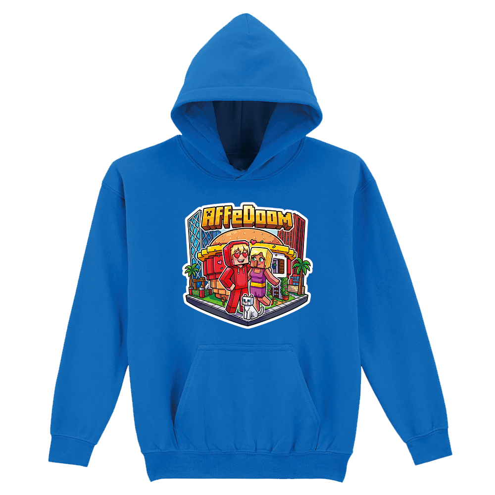AffeDoom Burgar Huset Hoodie Vuxen